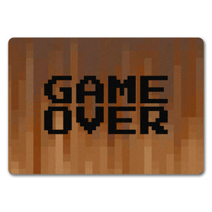 Fußmatte in 35x50 cm mit Pixelmotiv und Spruch: Crafting Room Pixel Art Zockerzimmer