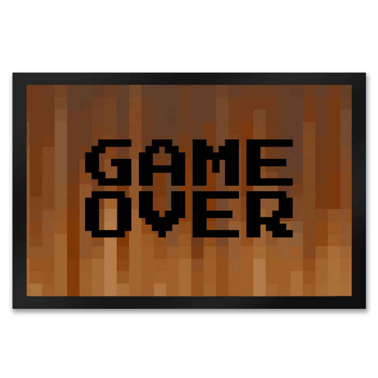 Fußmatte in 35x50 cm mit Pixelmotiv und Spruch: Crafting Room Pixel Art Zockerzimmer