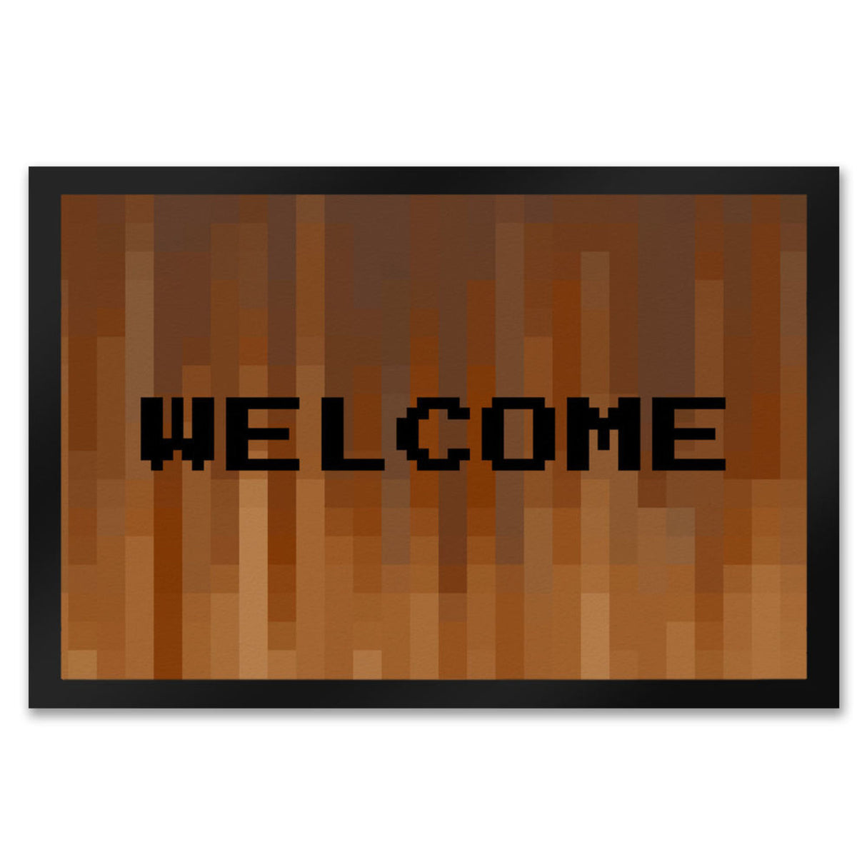 Fußmatte in 35x50 cm mit Pixelmotiv und Spruch: Crafting Room Pixel Art Zockerzimmer