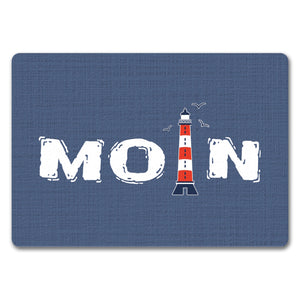 Moin Leuchtturm maritime Fußmatte