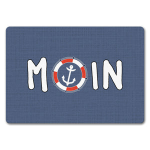 Moin Leuchtturm maritime Fußmatte