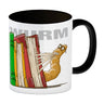 Kaffeebecher Bücherwurm für Bibliophile lesen schlau Lehrer alte Bücher