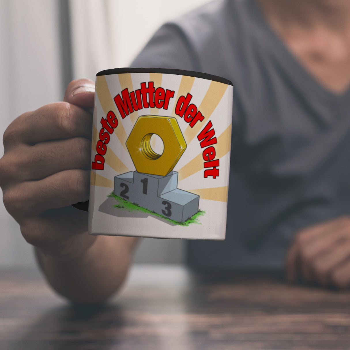 Kaffeebecher beste Mutter der Welt Geschenk zum Muttertag für Mama Handwerk