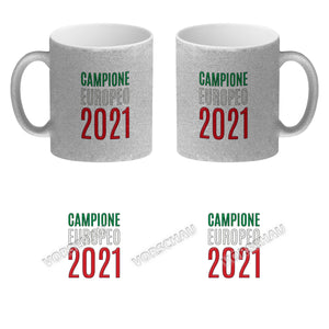 Kaffeebecher Campione Europeo 2021 Italia Italien Europameister Tazza