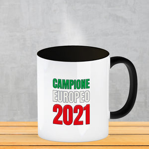 Kaffeebecher Campione Europeo 2021 Italia Italien Europameister Tazza