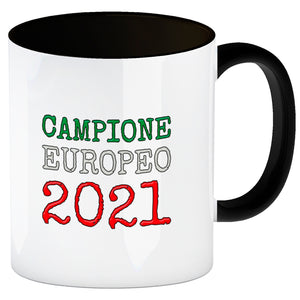 Kaffeebecher Campione Europeo 2021 Italia Italien Europameister Tazza