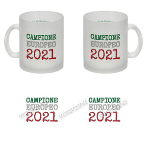 Kaffeebecher Campione Europeo 2021 Italia Italien Europameister Tazza