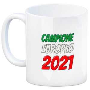 Kaffeebecher Campione Europeo 2021 Italia Italien Europameister Tazza