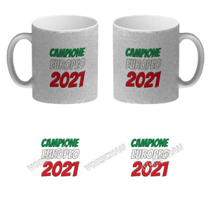 Kaffeebecher Campione Europeo 2021 Italia Italien Europameister Tazza