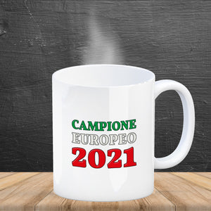 Kaffeebecher Campione Europeo 2021 Italia Italien Europameister Tazza