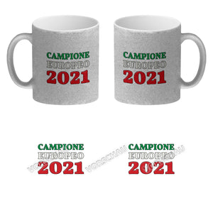 Kaffeebecher Campione Europeo 2021 Italia Italien Europameister Tazza