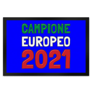Fussmatte Campione Europeo 2021 Italia Italien Europameister Zerbino