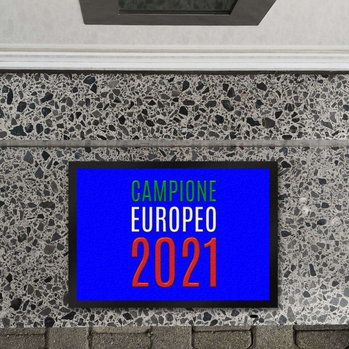 Fussmatte Campione Europeo 2021 Italia Italien Europameister Zerbino