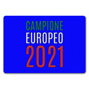 Fussmatte Campione Europeo 2021 Italia Italien Europameister Zerbino
