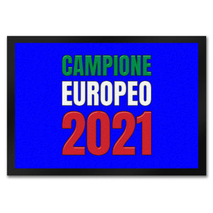 Fussmatte Campione Europeo 2021 Italia Italien Europameister Zerbino