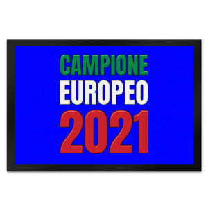 Fussmatte Campione Europeo 2021 Italia Italien Europameister Zerbino