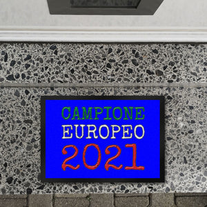 Fussmatte Campione Europeo 2021 Italia Italien Europameister Zerbino