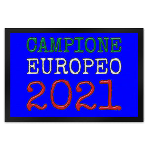 Fussmatte Campione Europeo 2021 Italia Italien Europameister Zerbino
