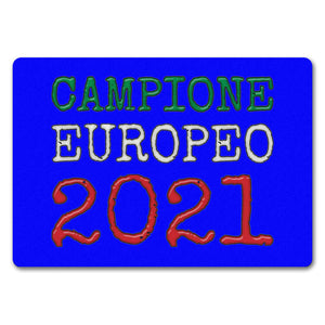 Fussmatte Campione Europeo 2021 Italia Italien Europameister Zerbino