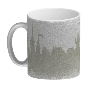 Märchen Kaffeebecher - Es war einmal... mit Schloss im Hintergrund
