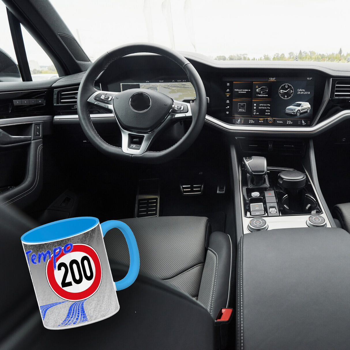 Kaffeebecher gegen Tempolimit - für 200 km/h bei Nässe auf Autobahn