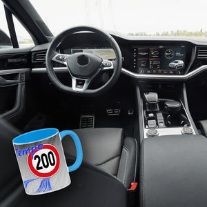 Kaffeebecher gegen Tempolimit - für 200 km/h bei Nässe auf Autobahn