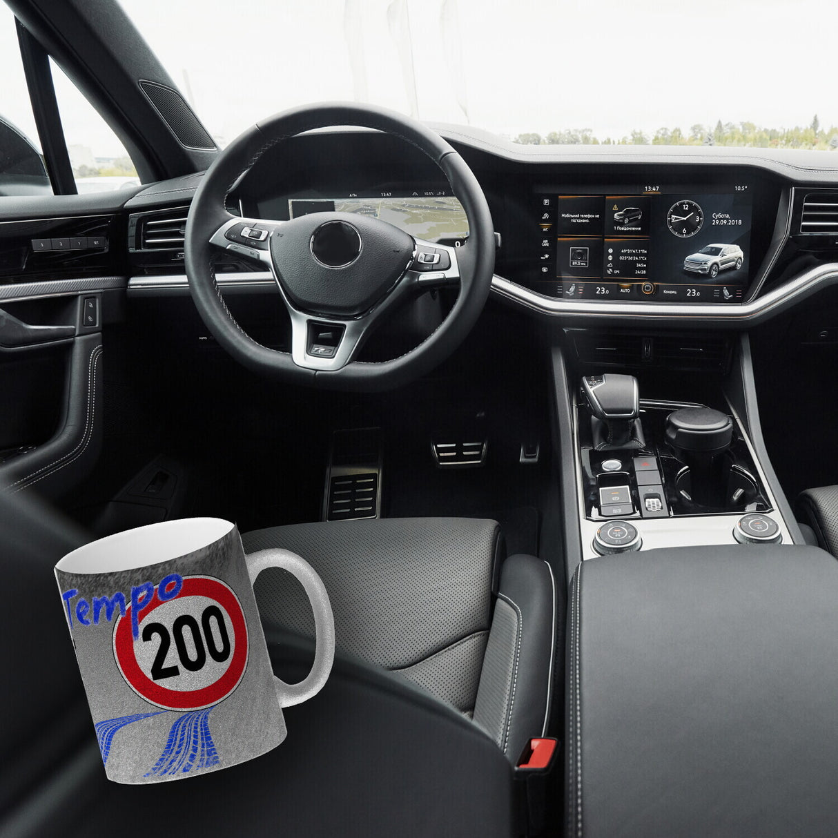 Kaffeebecher gegen Tempolimit - für 200 km/h bei Nässe auf Autobahn