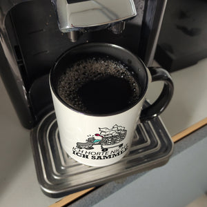 Ich horte nicht, ich sammle Kaffeebecher mit Seeleopard und Toilettenpapier