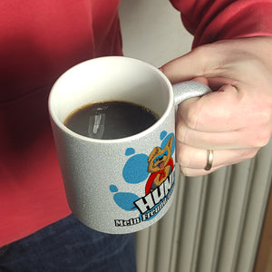 Kaffeebecher mit Superhelden - Yorkshire Terrier - Hund mein Freund und Helfer