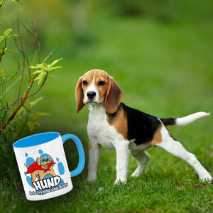 Kaffeebecher mit Superhelden - Labrador - Hund mein Freund und Helfer