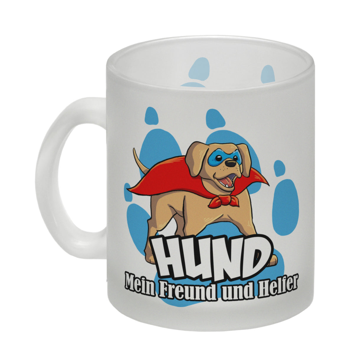 Kaffeebecher mit Superhelden - Labrador - Hund mein Freund und Helfer