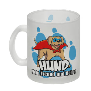 Kaffeebecher mit Superhelden - Labrador - Hund mein Freund und Helfer