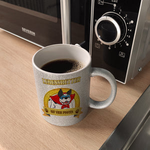 Kaffeebecher mit Superheld - Dogge - Lebensretter auf vier Pfoten