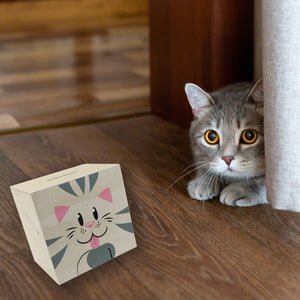 Spardose aus Keramik mit niedlichem Katzen-Gesicht - für kleine Kinder