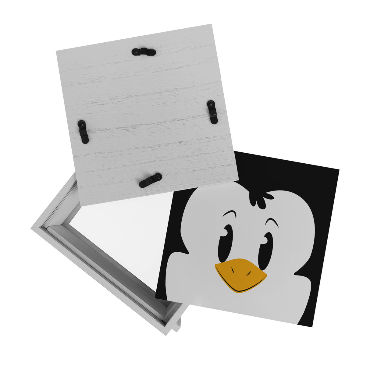 Spardose aus Keramik mit niedlichem Pinguin-Gesicht - für kleine Kinder