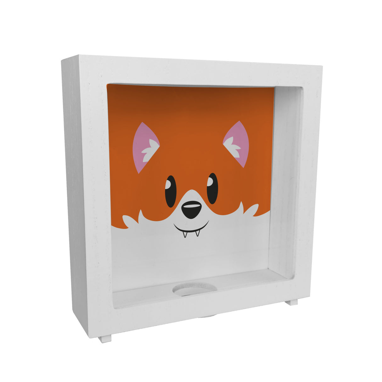 Spardose aus Keramik mit niedlichem Fuchs-Gesicht - für kleine Kinder