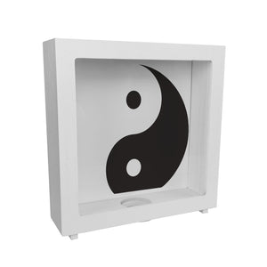 Spardose mit dekorativem Yin und Yang Design - chinesische Philosophie