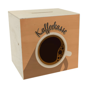 Spardose mit Kaffeetassenmotiv - als Kaffeekasse für Frisöre und Restaurants