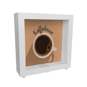 Spardose mit Kaffeetassenmotiv - als Kaffeekasse für Frisöre und Restaurants