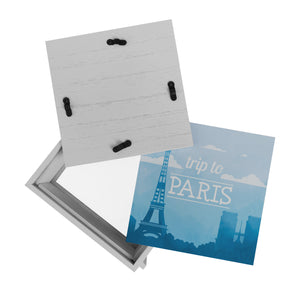 Spardose mit schönem Motiv und Text - Trip to Paris