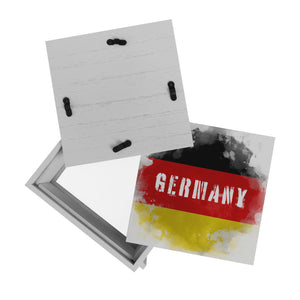 Spardose mit Deutschland-Flagge im Used Look - Sparschwein für Urlauber