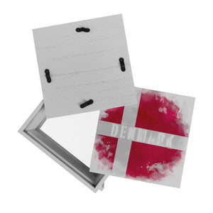Spardose mit Dänemark-Flagge im Used Look - Sparschwein für Urlauber