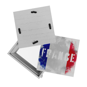 Spardose mit Frankreich-Flagge im Used Look - Sparschwein für Urlauber