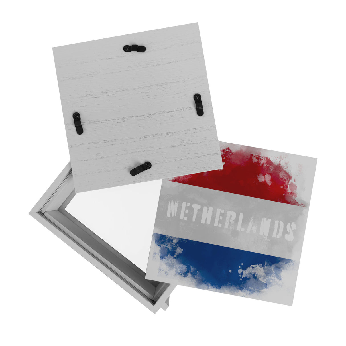 Spardose mit Niederlande-Flagge im Used Look - Sparschwein für Urlauber