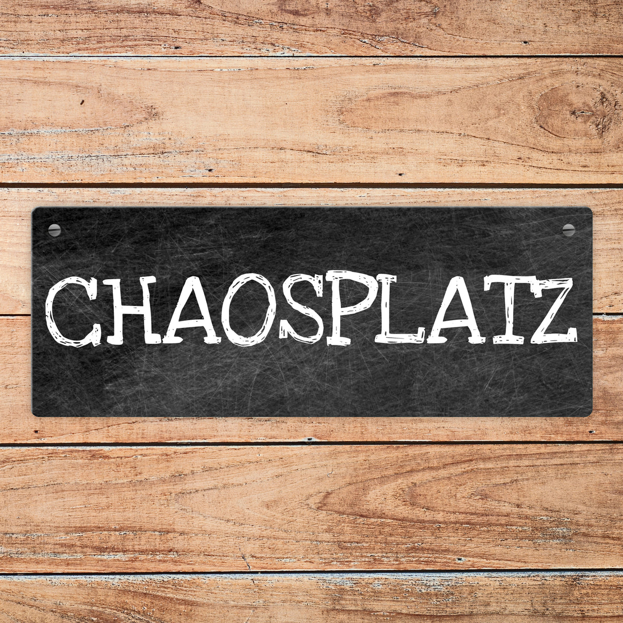 Klapsmühle Metallschild das perfekte Türschild für die Wohnungstüre