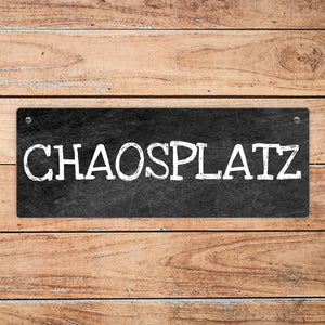 Klapsmühle Metallschild das perfekte Türschild für die Wohnungstüre