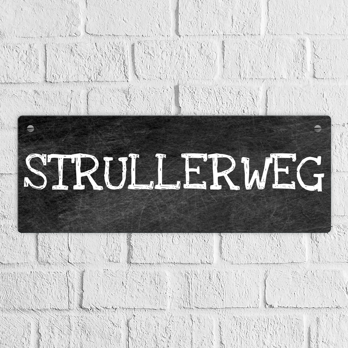 Klapsmühle Metallschild das perfekte Türschild für die Wohnungstüre