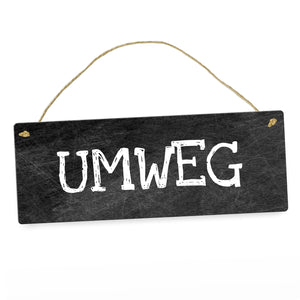 Klapsmühle Metallschild das perfekte Türschild für die Wohnungstüre