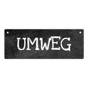 Klapsmühle Metallschild das perfekte Türschild für die Wohnungstüre