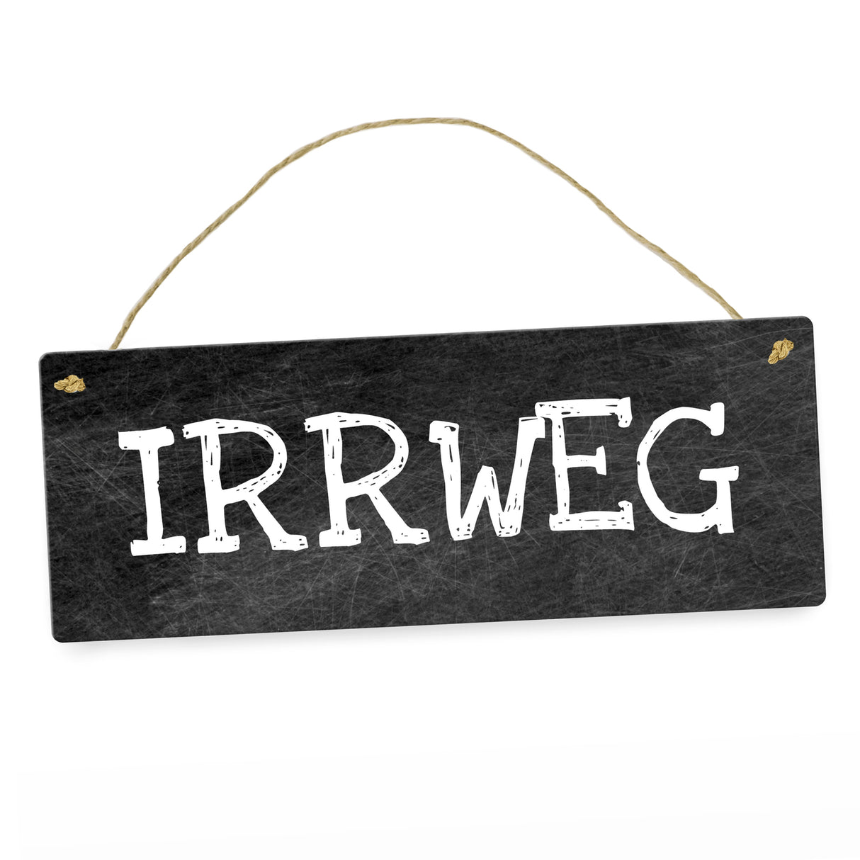 Klapsmühle Metallschild das perfekte Türschild für die Wohnungstüre